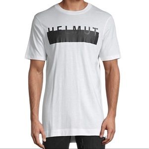 Helmet Lang oversized logo shirt NWT